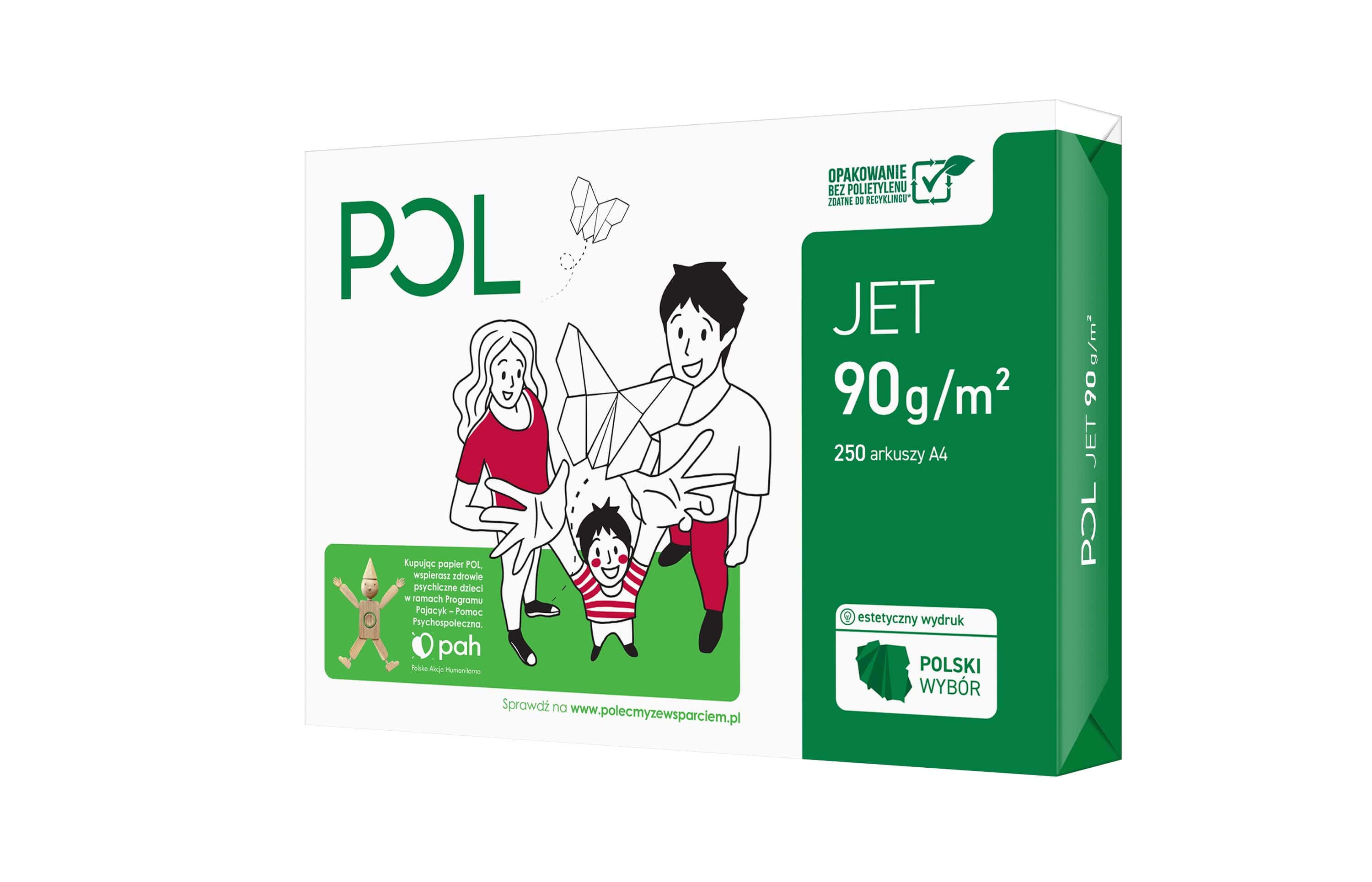 Papier ksero Pol Jet A4/90g  250ark.